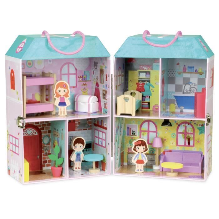 Vilac - 6314 - Maison de Poupée en Valise