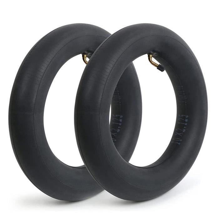 Chambre à air Trottinette Électrique 10 Pouce Plus épaisse 2 pièces pour Kugoo G-Booster chambre à air pour Roue Avant/Arrière