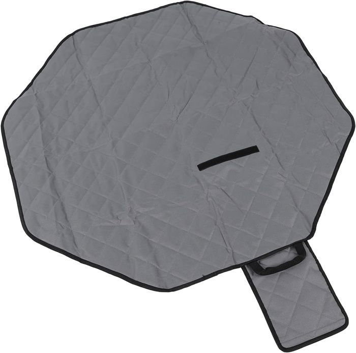 Tapis Imperméable Pour Parc à Cochon D'Inde 150x100 Cm Coussinets Pipi Lavable Pour Lapin Base Téutilisable Pour Cochon D'Inde Fond De Cage Anti Urine Pour Hérisson Lapin Petits Animaux, Noir