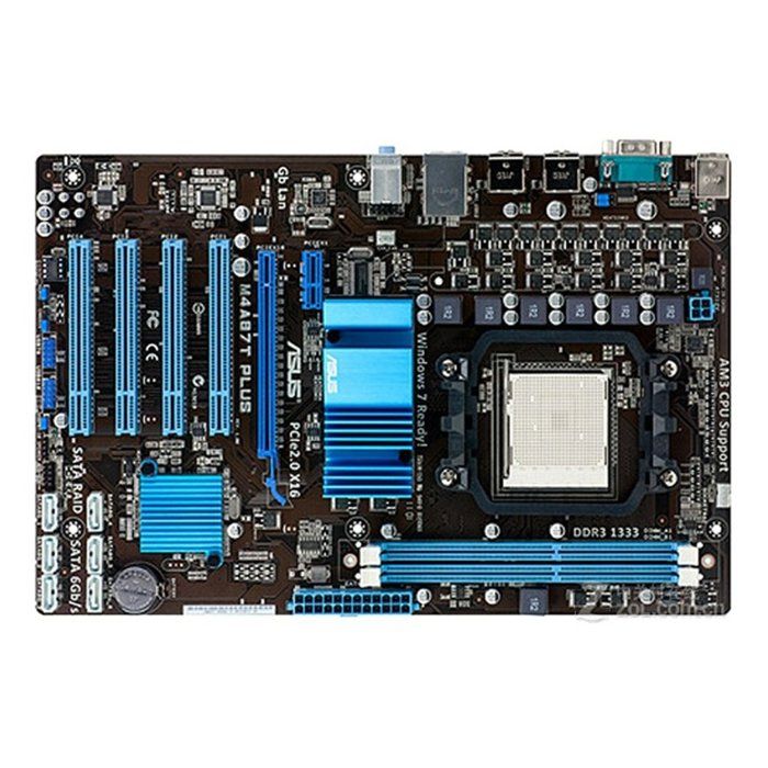 Carte mère ASUS M4A87T PLUS AMD 870 Socket AM3 2xDDR3 8GB ATX - Asus