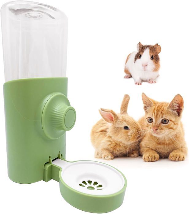Comparer les prix de Bouteille deau pour lapindistributeur deau suspendu pour petit animauxmangeoire automatiquefontaine deau pour cagevert21oz