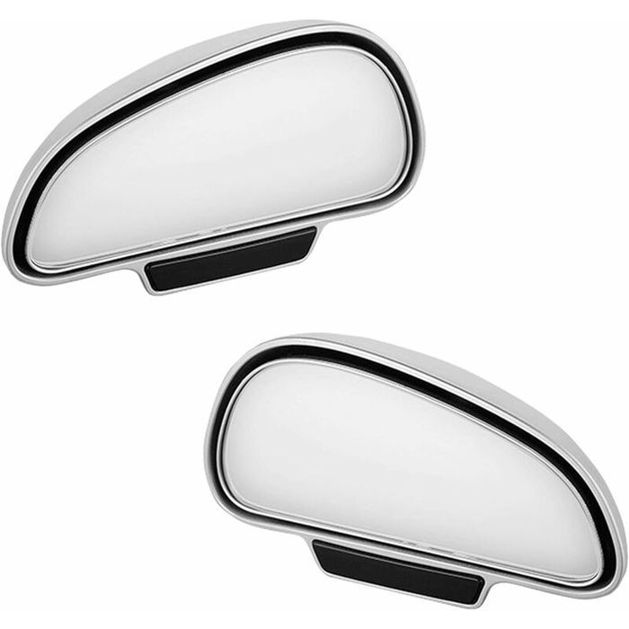 Rétroviseur D'angle Mort, Miroir D'angle Mort Pour Voiture, Rotation Réglable 360° Inclinaison Réglable, Pour Voiture Universelle, SUV, Camionnettes, Camions - 4 Pcs
