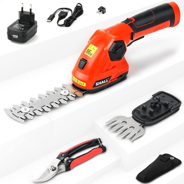 Taille-haies Sans Fil Compatible Makita 18V - Lame 51 Cm, Coupe Branches 16 Mm, Léger 3 Kg (sans Batterie)