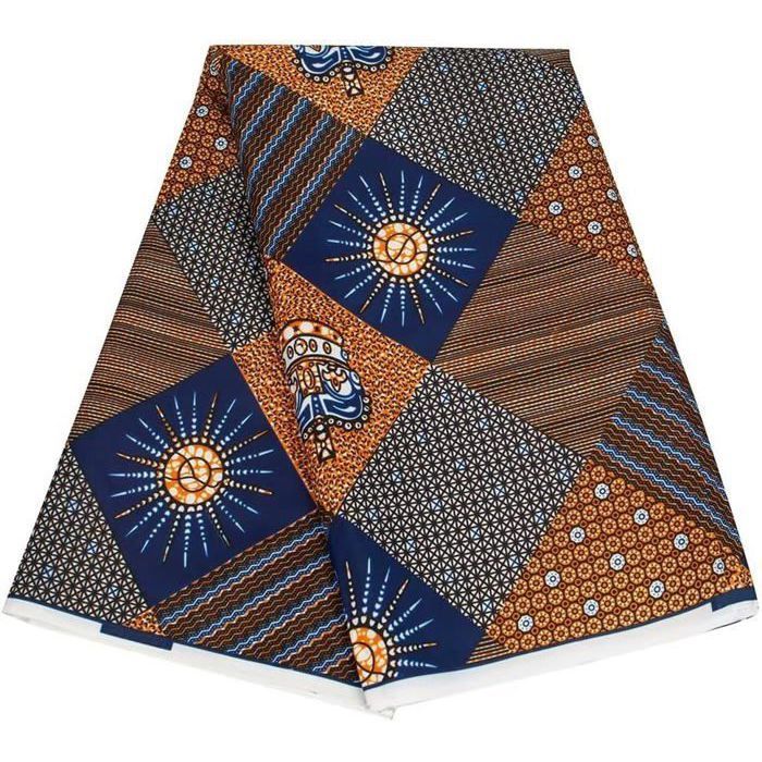 Tatuo Lot De 12 Tissus Wax Africain Ankara 50x40 Cm – Imprimés Vibrants Coton Véritable Pour Couture & DIY
