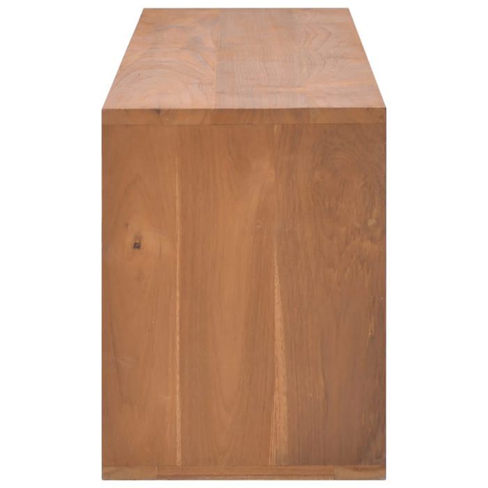 Meuble TV/Hi-Fi - mango - 110x30x40 cm Bois de teck massif M2094