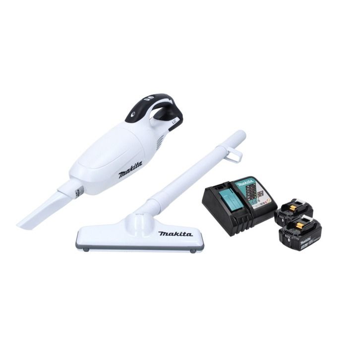 Aspirateur sans fil Makita DCL 181 18V 2x Batteries 3 0Ah Chargeur inclus