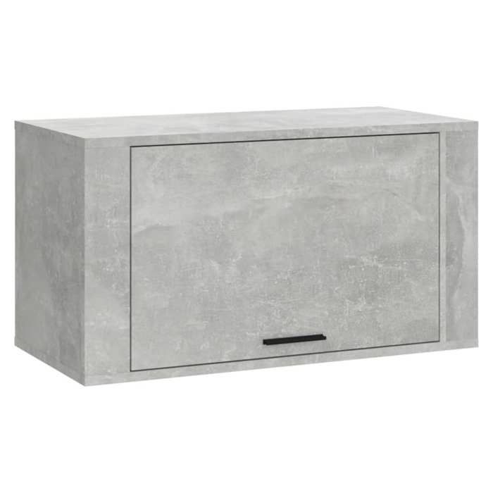 RUIG* CHIC Armoire à chaussures - KENNETH - Banc à chaussures/ envi 10 paires - murale Gris béton 70x35x38 cm74598