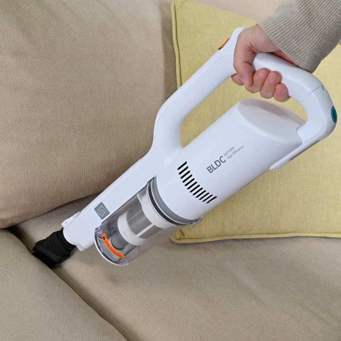 MIUI Aspirateur sans fil moteur sans balais brosse à rouleau anti enchevêtrement élimine les poils danimaux.
