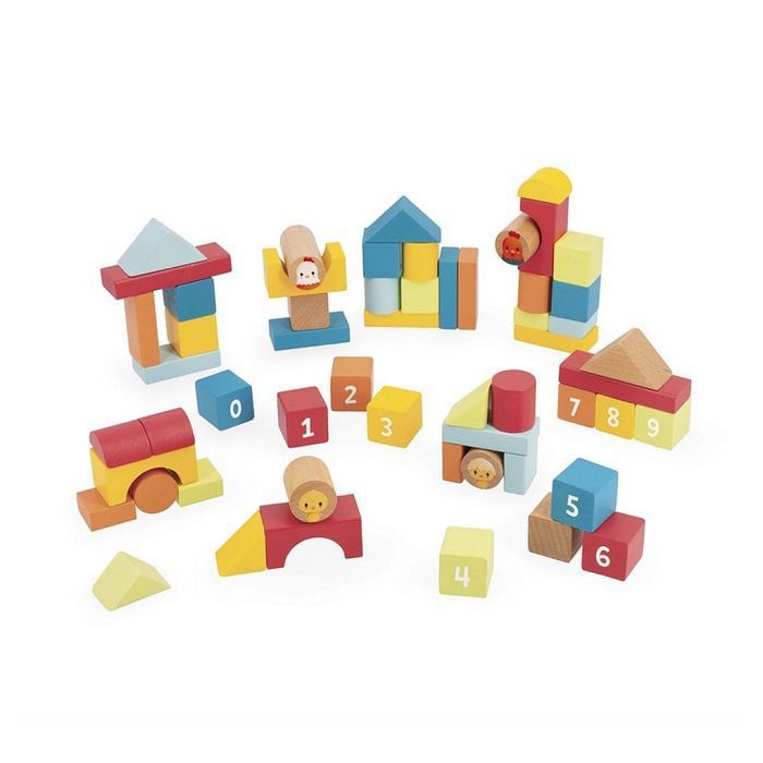Baril de briques Ferme 55 pièces - Spécialiste des plus grandes marques de jeux et jouets bébés