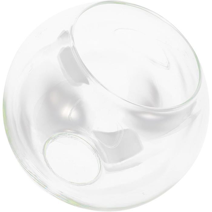 Abat-Jour En Verre Pour Suspension Globe De Remplacement E27 Couvercle De Luminaire Transparent 5.91X5.91X5.31In Pour Éclair[IN164]
