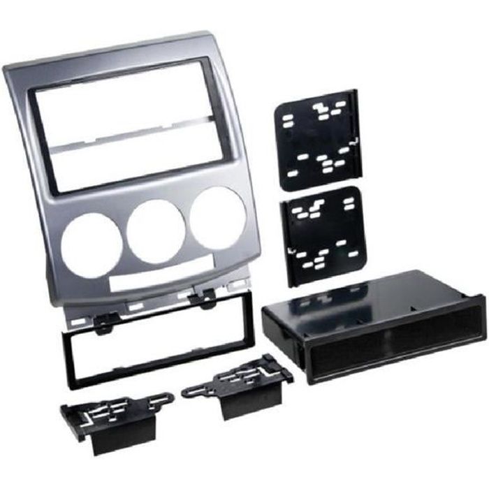 Façade Radio Audioproject A408-10 Kit De Façade D'autoradio 2 DIN Façade Et Cadre 2 DIN Pour Fiat Panda 169