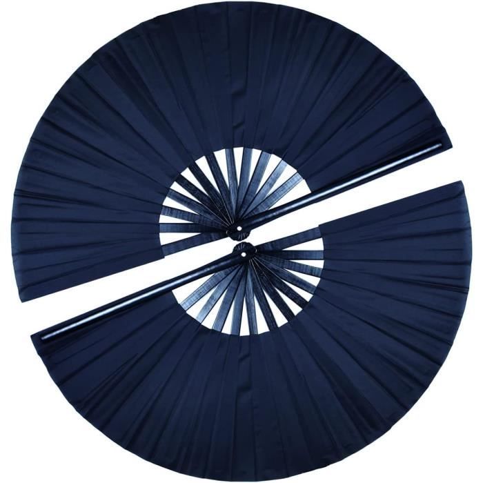 Éventail à main pliable en bambou pour femme et homme - Éventail chinois japonais en bambou