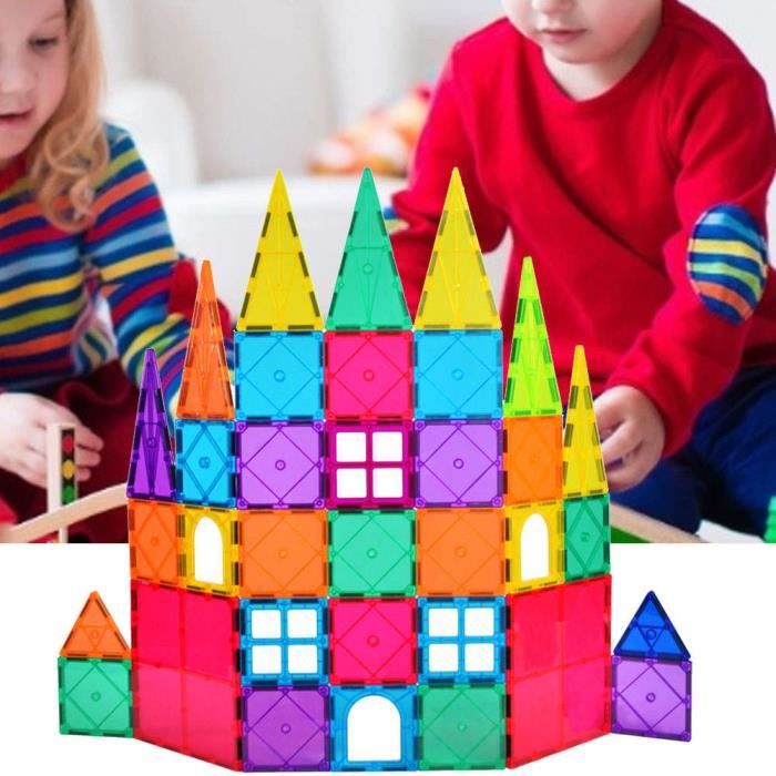 XIT Magnétique Building Block Jouet Éducatif Coloré Enfants Aimant  Construction Bâtiment Jouet (Multicolore) - Cdiscount