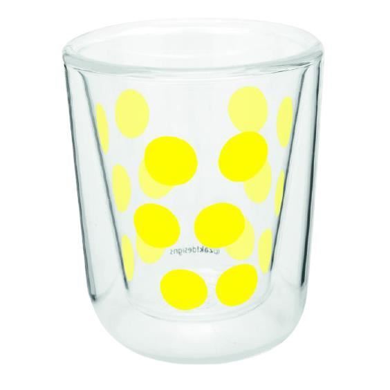 Verre à Café Double Paroi Zak Designs Dot Bleu 20cl