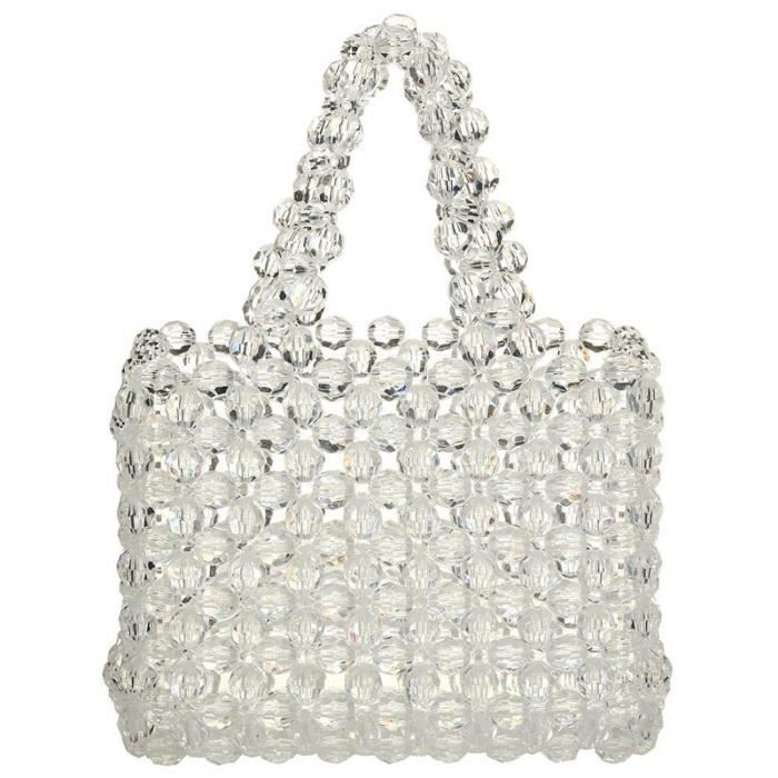 sac perle transparente