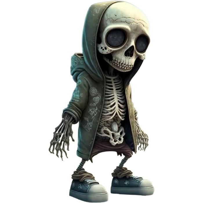 Figurines De Squelette Cool,2023 New Resin Crafts Cute Statue Skeleton