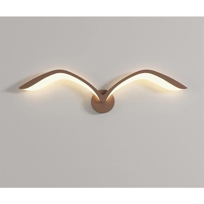 Applique Murale Led Design Mouette Moderne Pour Salon Chambre Couloir Applique Murale Led Design Mouette Moderne Pour Salon Chambre Couloir