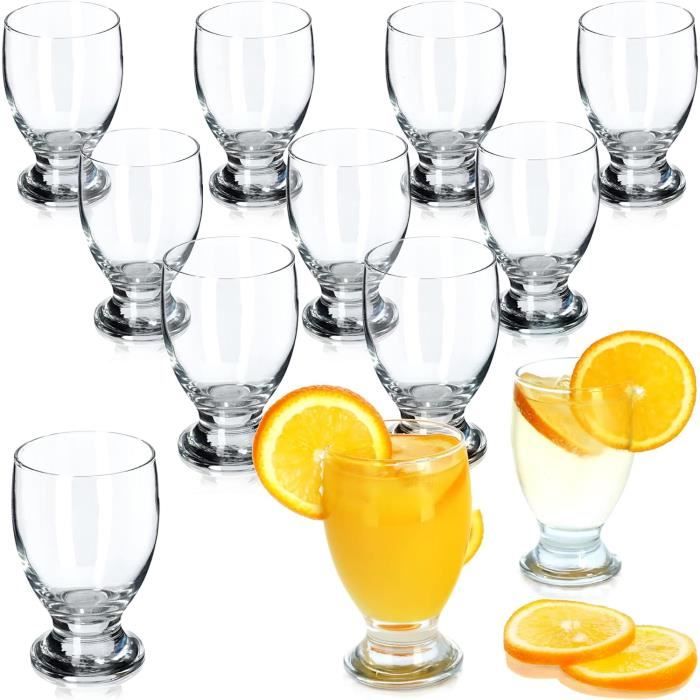 Lot 12 Verres à Eau Dressed Up Villeroy & Boch 310ml - Cristal Lave-vaisselle 3x4 Assortis