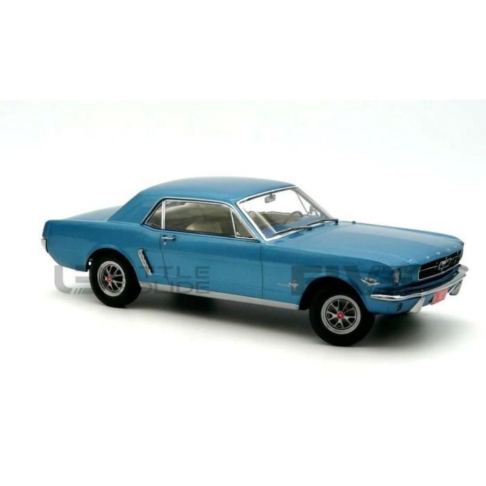 Ford Mustang Coupe 1965 Turquoise Norev 1/18