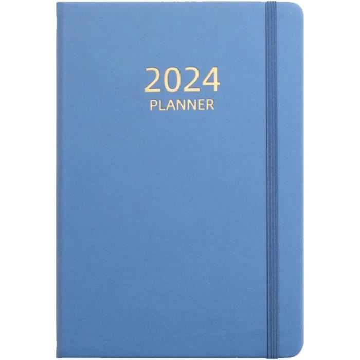 Agenda 2024, A5 2024 Journal, Jour Par Page, Planificateur Quotidien