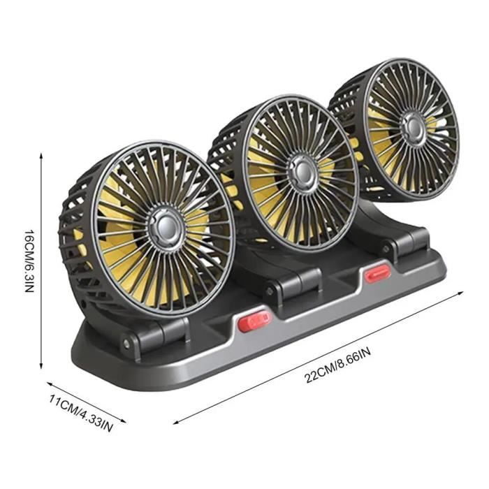 Ventilateur de reoidissement sans balais, 12V, 0,22 a, pas des trous, 3.9cm de diamètre, 4.7cm  13