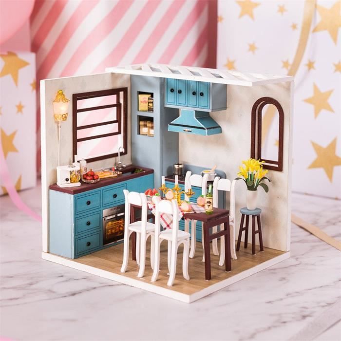 Vente Village De Noel Miniature Village De Noel Manege De Noel Decor De Noel Kit De Maison De Poupee Miniature Diy Hellos Summer Times Kit Pour Maison De Achat Vente Village Manege Cdiscount