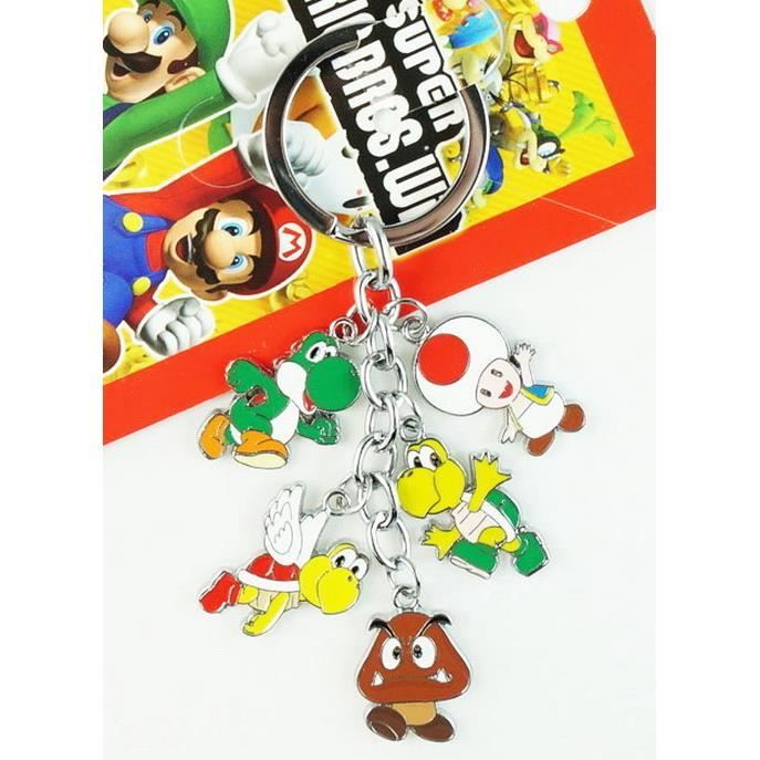 Koopa Paratroopa Toad Yoshi PORTE CLES MARIO Goomba SUPER MARIO BROS