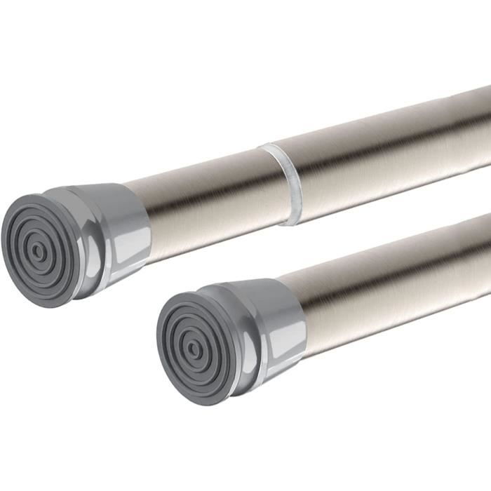 YOSOO Tringle à Rideau Rail De Rideau De Fenêtre Tige De Tension à