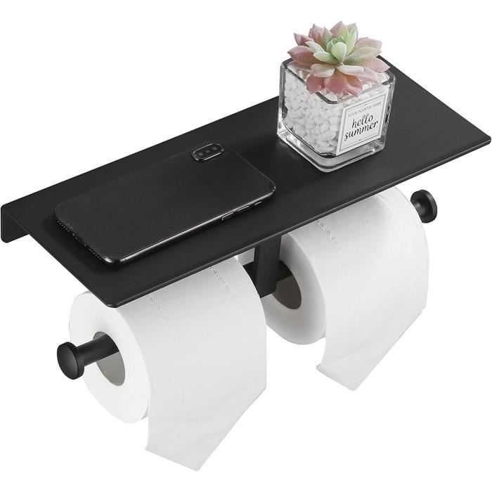 Porte-Rouleau De Papier Toilette Commercial Grande Capacité Avec 2 Clés - Distributeur Mural En Acier Inoxydable Pour Toilettes Et Salles De Bain