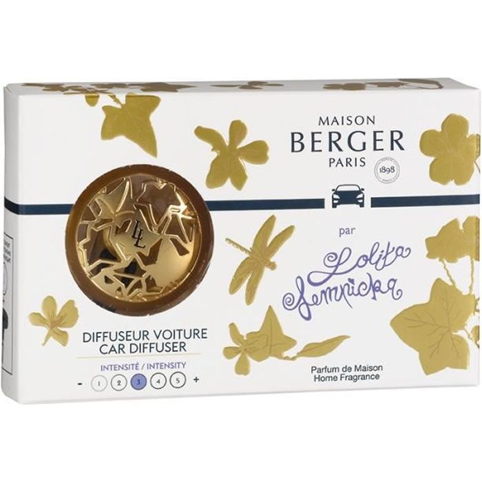 Recharge De Parfum D'ambiance Lampe Berger Pour Voiture - Parfum Paris Chic, Purifie Et Parfume L'habitacle