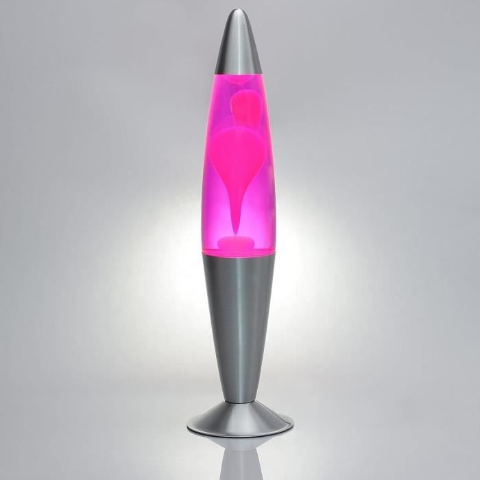 lampe fusée lave JENNY, Je commande !