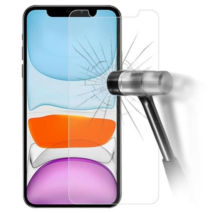 verre trempe Vitre de protection ecran iPhone 12 6.1 2020 