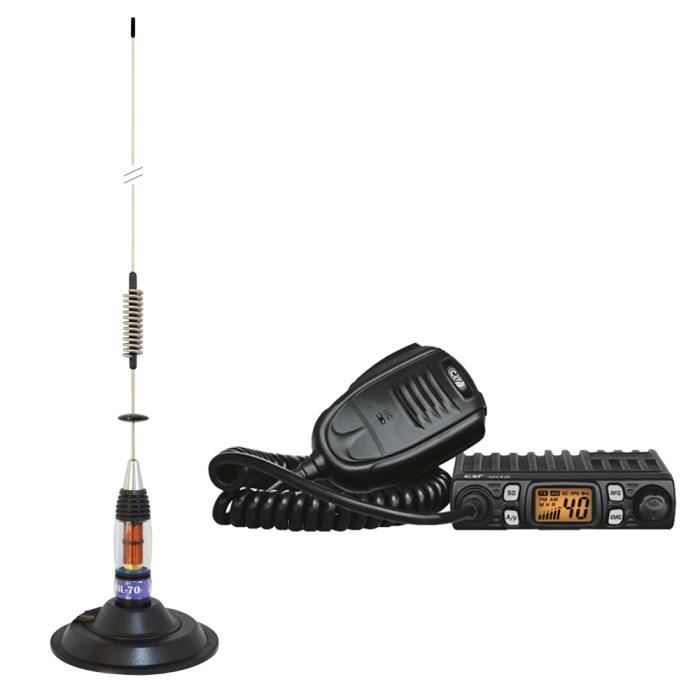 Station De Radio Cb Crt One Cb Kit Antenne Cb Pni Ml70 Avec Aimant Achat Vente Autoradio Station De Radio Cb Crt One Cdiscount