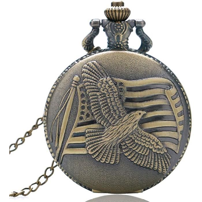 CokinkiDs L'ancien Scrolls Vintage Bronze Copper Skyrim Montre De Poche Hommes Pendentif Rétro Quartz Antique Dragon Montre De Poche Collier avec Chaîne Cadeau CokinkiDs L'ancien Scrolls Vintage Bronze Copper Skyrim Montre De Poche Hommes Pendentif Rétro Quartz Antique Dragon Montre De Poche Collier avec Chaîne Cadeau