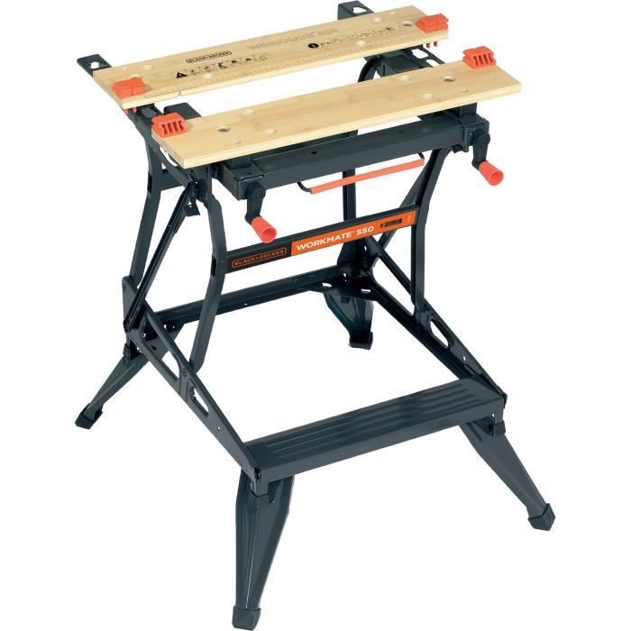 + DECKER Etabli etau serrage vertical WM550 - vue 2