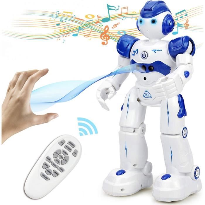 Robot Jouet Pour Enfants, Robot Télécommandé Programmable Pour Enfants,  Cadeaux D'anniversaire, De Noël, Du Nouvel An Pour Garçon - Cdiscount Jeux  - Jouets