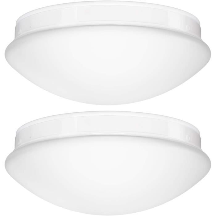 Plafonnier LED LQWELL Salle De Bain - IP44 - Ronde - 32W 4000K Blanc - Ø40 Cm - Neuf