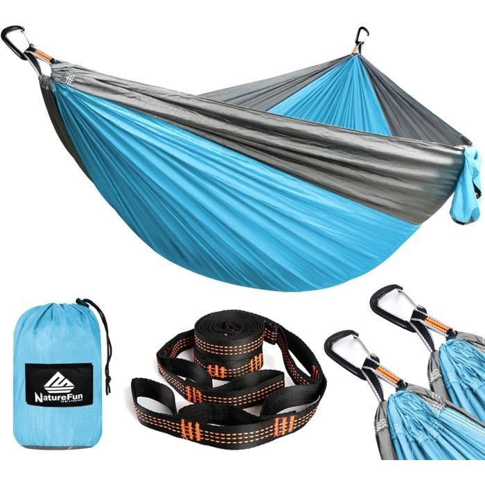 Hamac de camping ultra léger avec moustiquaire - MSPORTS - Charge