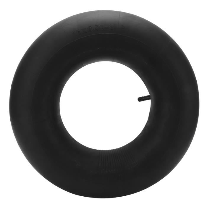Chambre à air 13x5.00-6 pour pneu de tracteur à pelouse – 320 x 320 x 110 mm – avec Valve droite