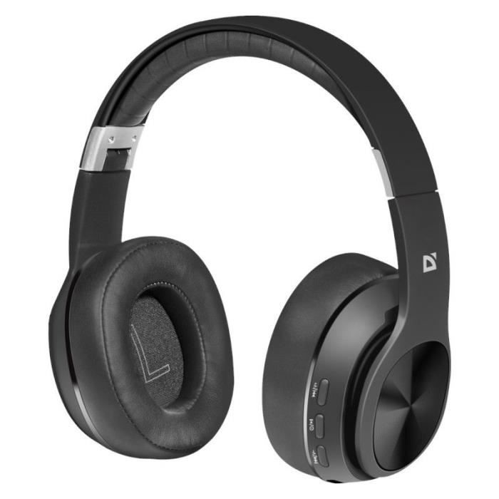 Casque Bluetooth - DEFENDER - FREEMOTION B540 - Noir - MicroSD - FM intégré