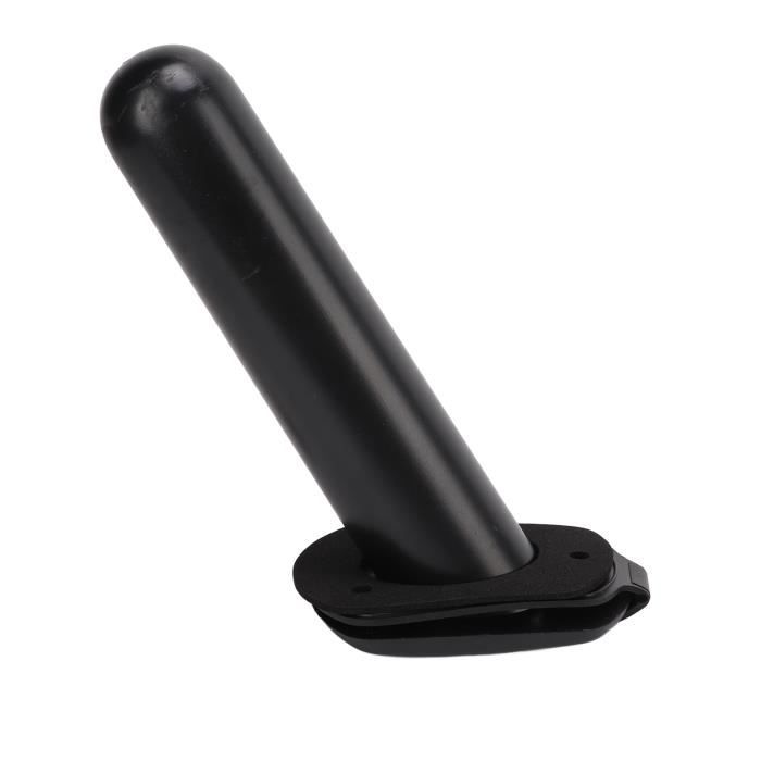 Kuuleyn Porte-Canne à Pêche Et Serrure à Pagaie 2 Pièces - Support Robuste En Caoutchouc Marin Pour Kayak, Canoë, Bateau Et Dériveur (Noir)