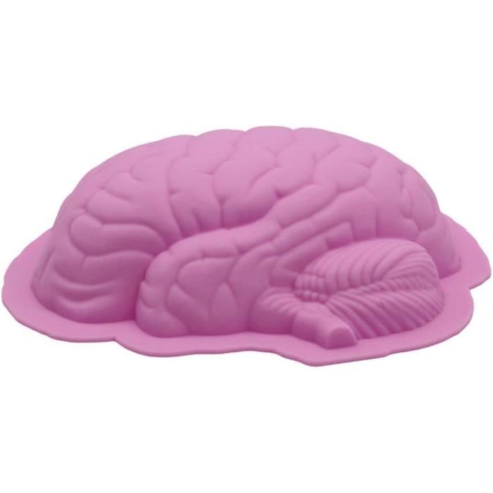 Forme Du Cerveau Humain Pan Gâteau De Cuisson Halloween Silicone Moule