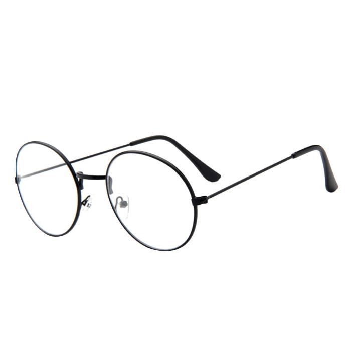 Lunette metal ronde homme Clearance