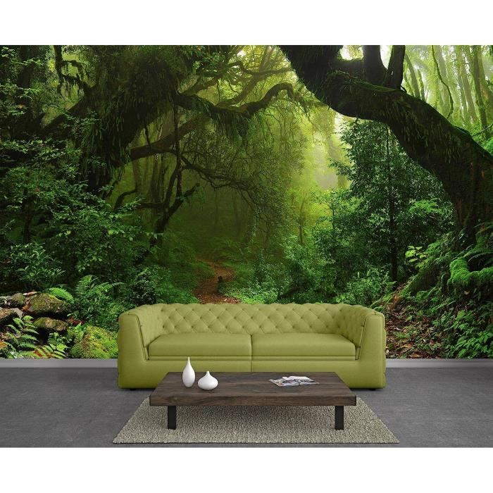 Sticker Décoratif - AUTREMENT - Arbres de la Forêt - Vinyle - 77x200 cm