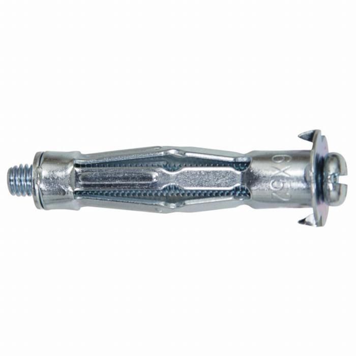 Cheville placo HM 6x37S - FISCHER - Boite de 100 - Métal - Montage en attente - Fixation panneaux