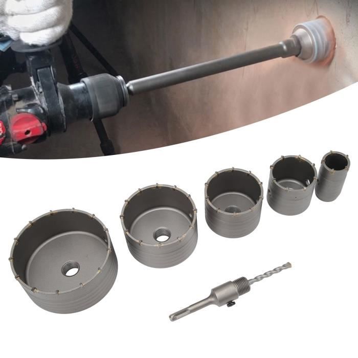 HURRISE kit de scie cloche à béton Lot de 6 Scies Cloches à Béton, 6 — free download