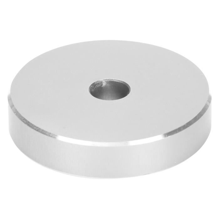 Adaptateur 45 Tours Pour Platine Vinyle - Convertisseur Grand Trou En Aluminium Pour Disques 45T