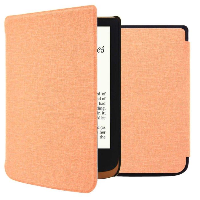 Étui Ultra Fin Pour Pocketbook Touch Lux 622/623 – Cuir PU Souple, Protection Légère Et Ajustement Parfait (couleur Bordeaux)