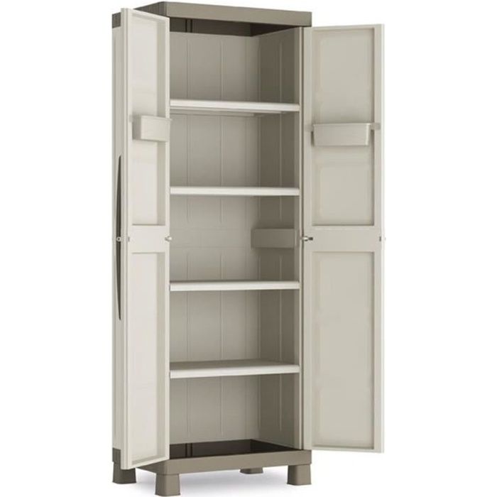 Armoire En Resine Excellence 65 X 45 X 182 Cm Avec Tablettes 9708 Achat Vente Armoire De Chambre Armoire En Resine Excellence Soldes Sur Cdiscount Des Le 20 Janvier Cdiscount