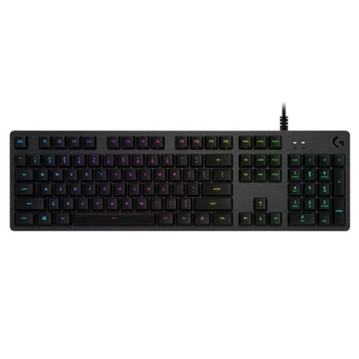 Clavier Gaming LOGITECH G512 Mécanique Rétroéclairé RGB QWERTY Italien